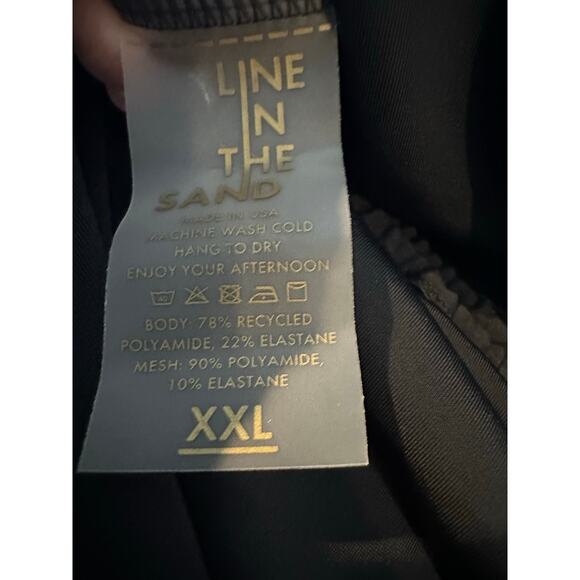 Line in the Sand - splash Around Swim Dress - XXL (NWOT) - Black - Picture 7 of 11